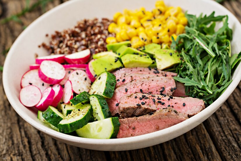 Tuna and Avocado Protein Bowl